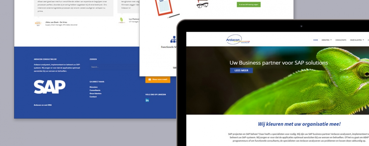 Ardacon responsive website